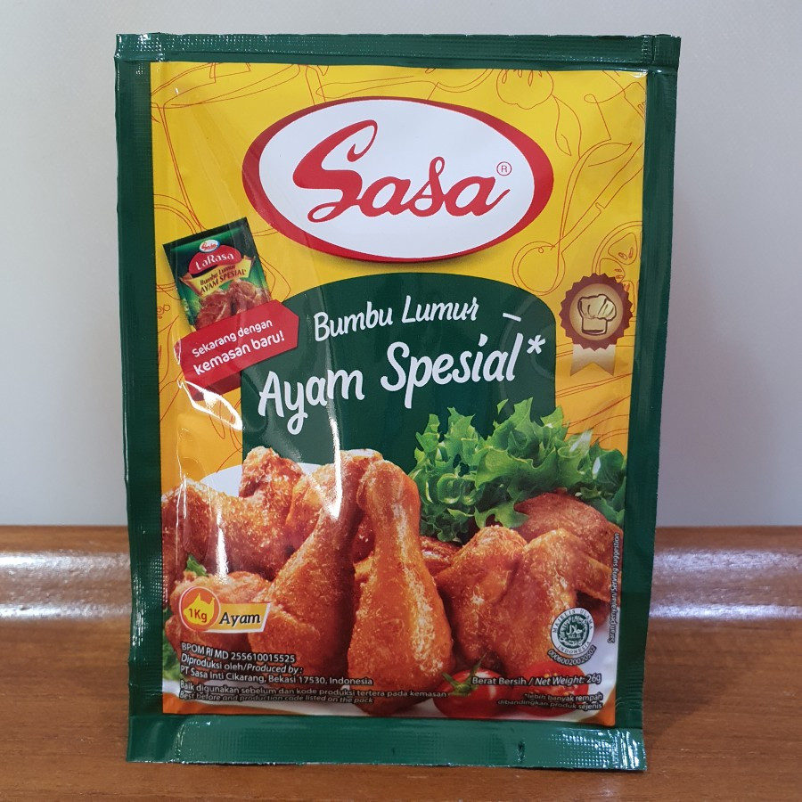 

SASA LARASA BUMBU LUMUR AYAM SPESIAL sachet