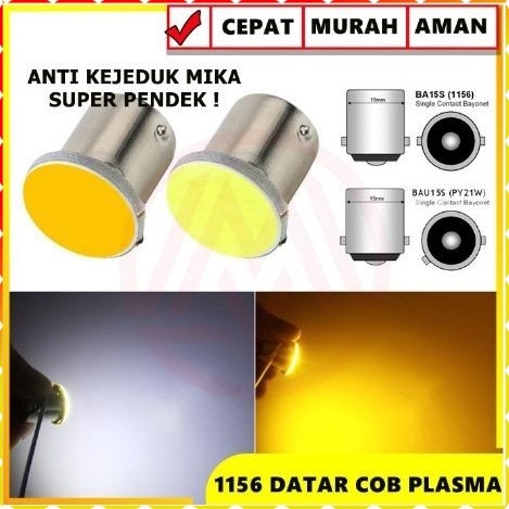 Lampu LED Bayonet 1156 COB S25 Ba15s Sign Sein Mobil Motor Riting pnp sign sepeda motor mobil - BS