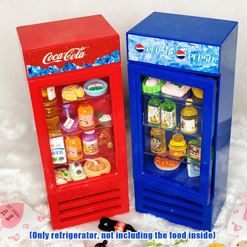 Mainan Kulkas Simulasi Pretend Play Refrigerator Mainan Anak -
