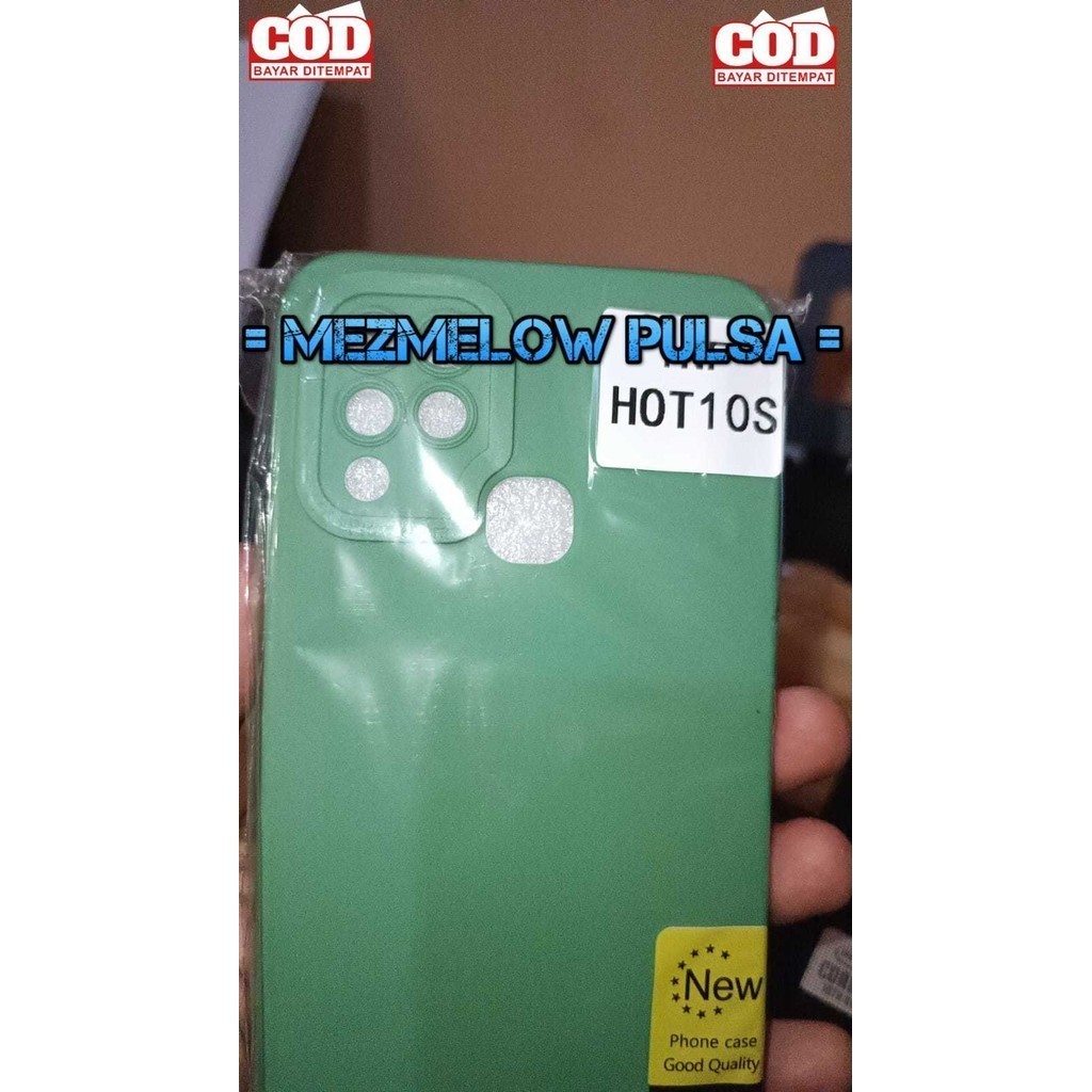 Case Pelindung Kamera Casing Caseng Silicone Softcase INFINIX HOT 10S