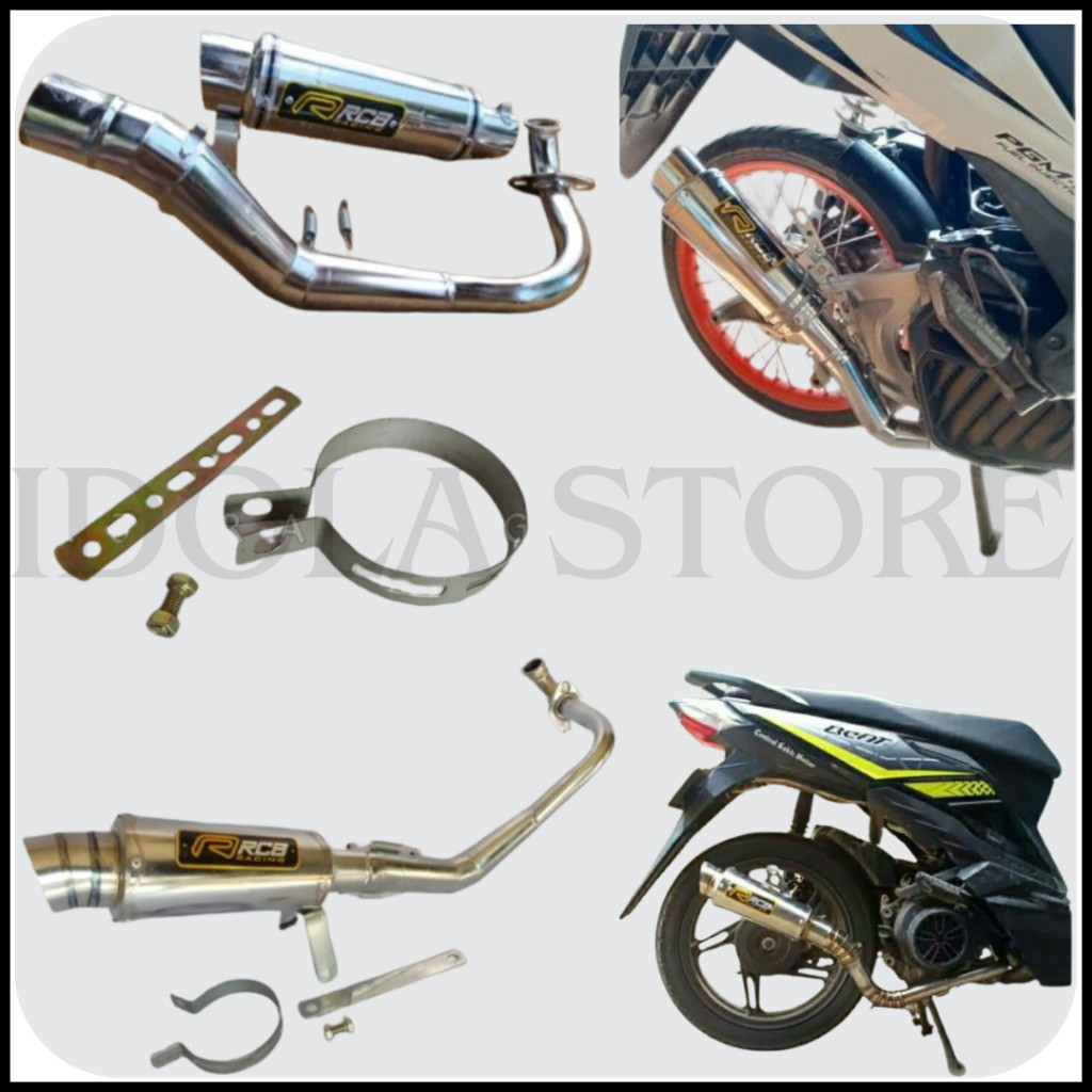 Knalpot Racing Rcb Beat Fi Beat Street Vario New Accesories Motor