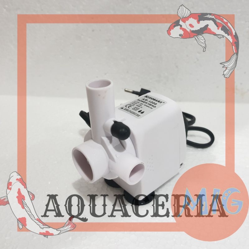 POMPA AQUARIUM KIYOSAKI AR 1200 POMPA CELUP AQUARIUM AQUASCAPE
