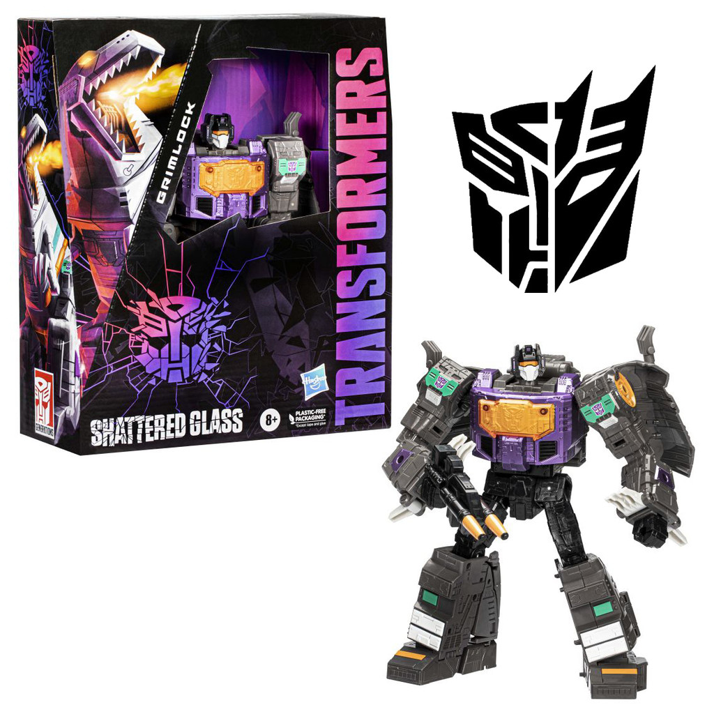 Hasbro Transformers Generations: Shattered Glass Grimlock Model Toy Anime Gift Action Figures Collec