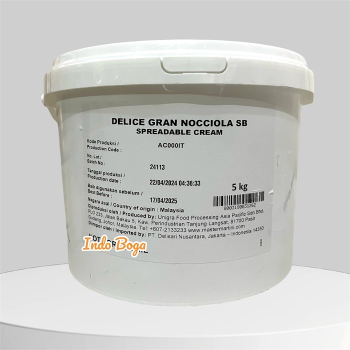 

RB Delice Gran Nocciola chocolate hazelnut spread 5 kg