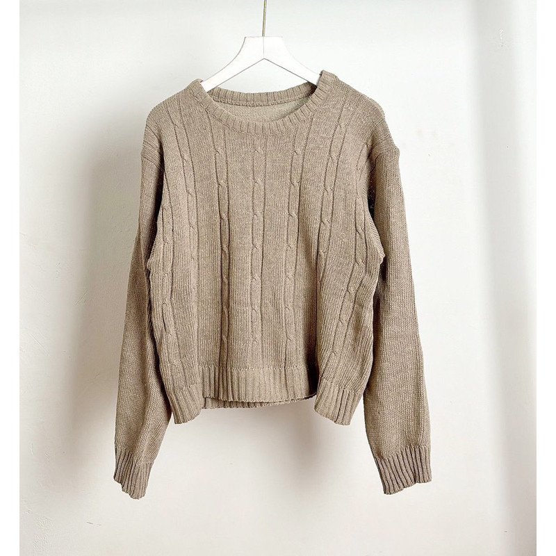 T33 - RFS SWEATER KNITWEAR WANITA ONI / CABLE SWEATER RAJUT / SWEATER BAJU WANITAA / PAKAIAN SWEATER
