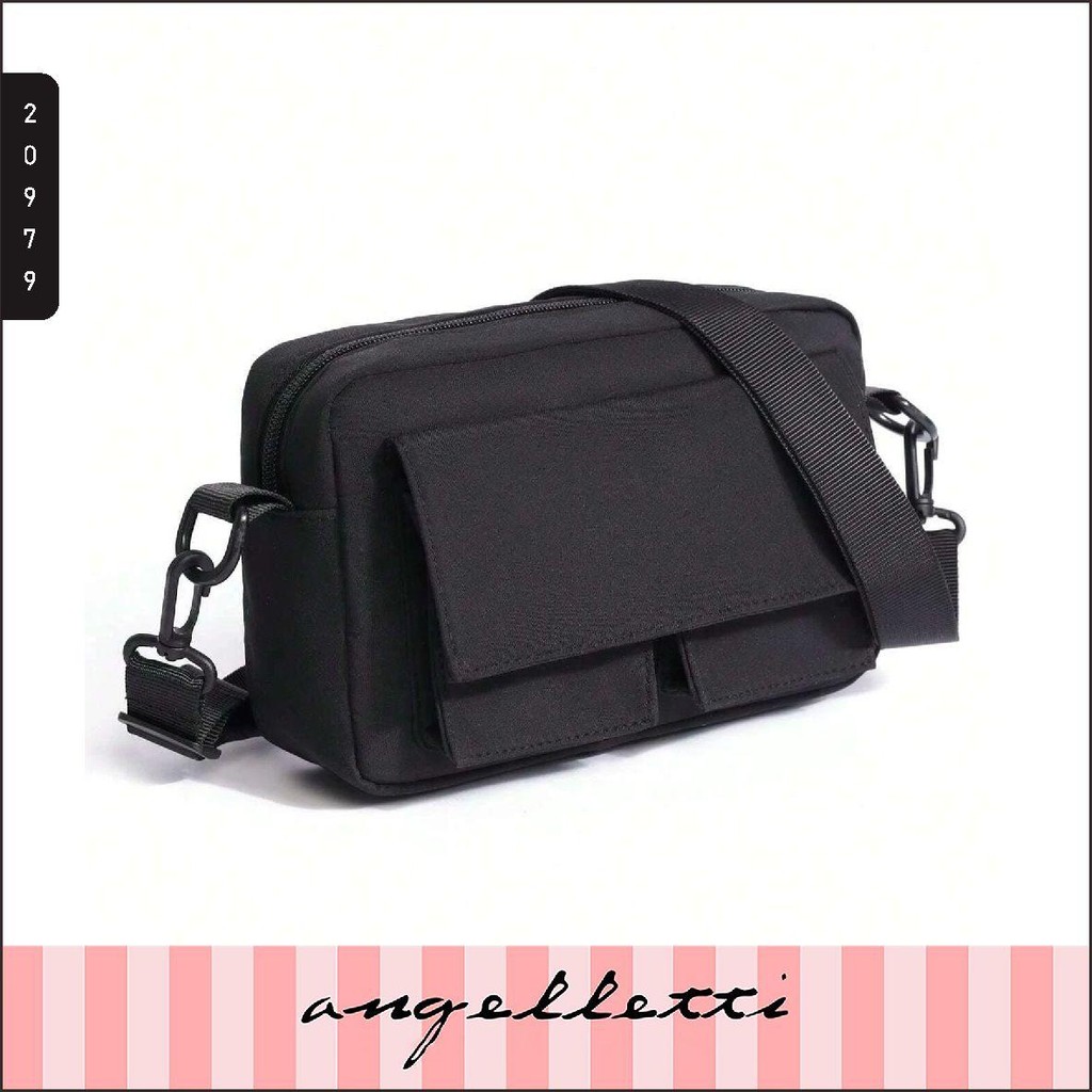 Small Square Bag Minimalist Black