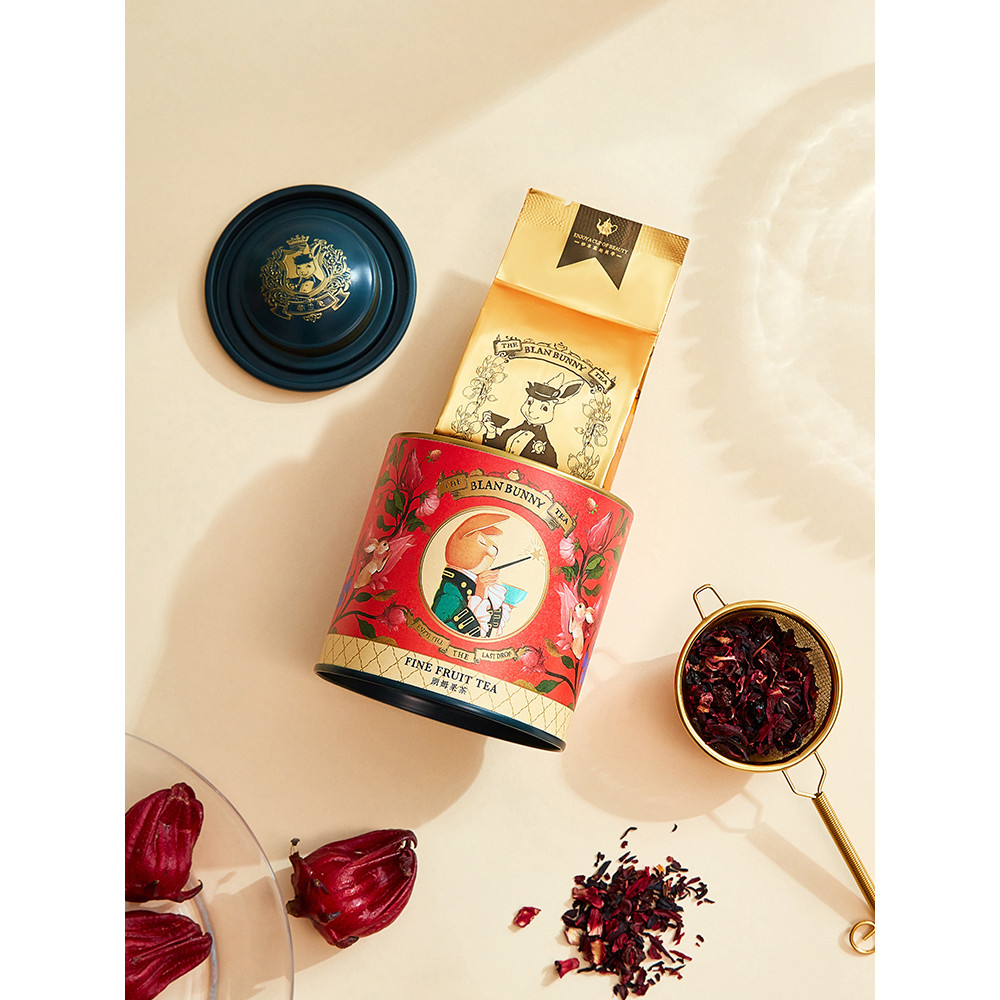 

布兰兔blanbunny Fine Fruit Tea 90gram rasa Asam manis