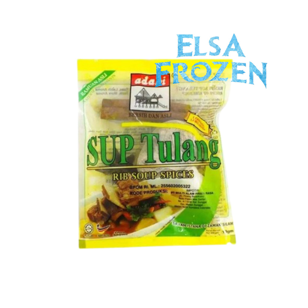 

ADABI BUMBU SUP TULANG 13G / BUMBU UNTUK SOP TULANG