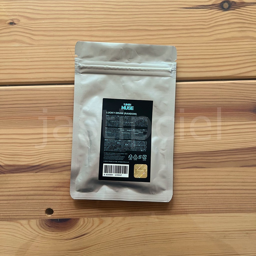 BTS - Lucky Draw Jimin Muse Merchandise Exhibition