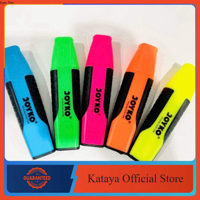 Joyko Highlighter Penanda Berwarna 1 PCS