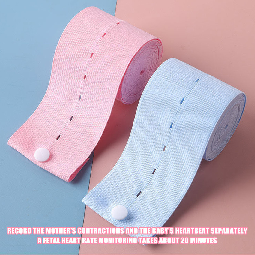 NMB 2Pcs Sabuk CTG Bistos Belt CTG Sabut Nst Tali Sensor CTG PAIR / Strap Ctg Sabuk Perut Ctg Mesin