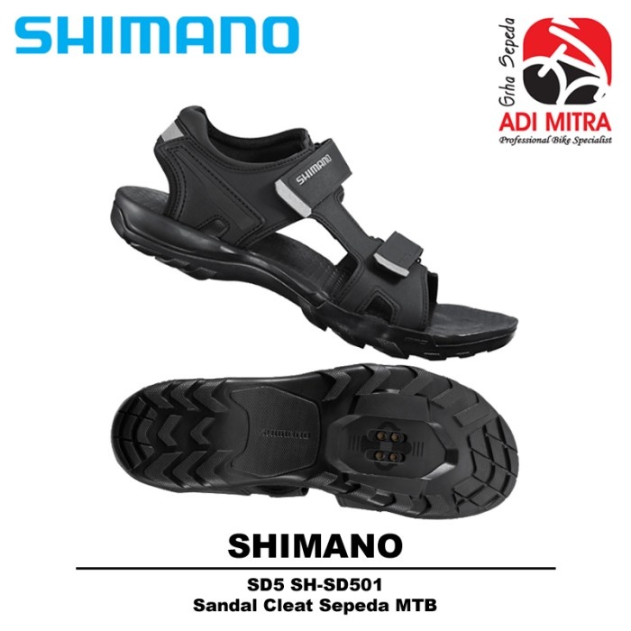 Shimano SH-SD501 SPD Cycling Sandal Sandal Cleat Sepeda MTB