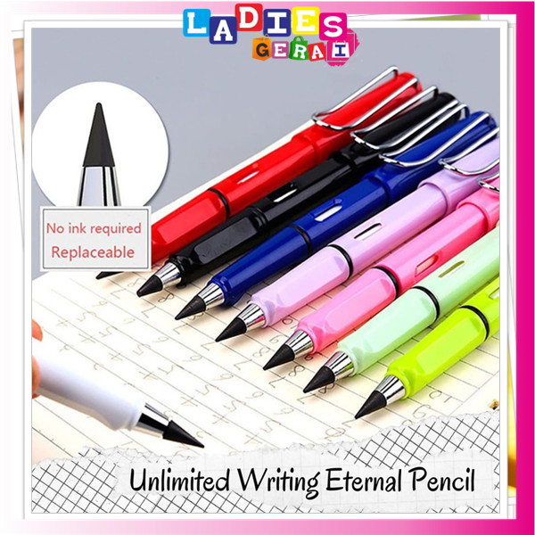

Pensil Tanpa Batas HB 0.5 mm / Pensil Ajaib Tanpa Rautan / Pena Untuk Menulis Menggambar