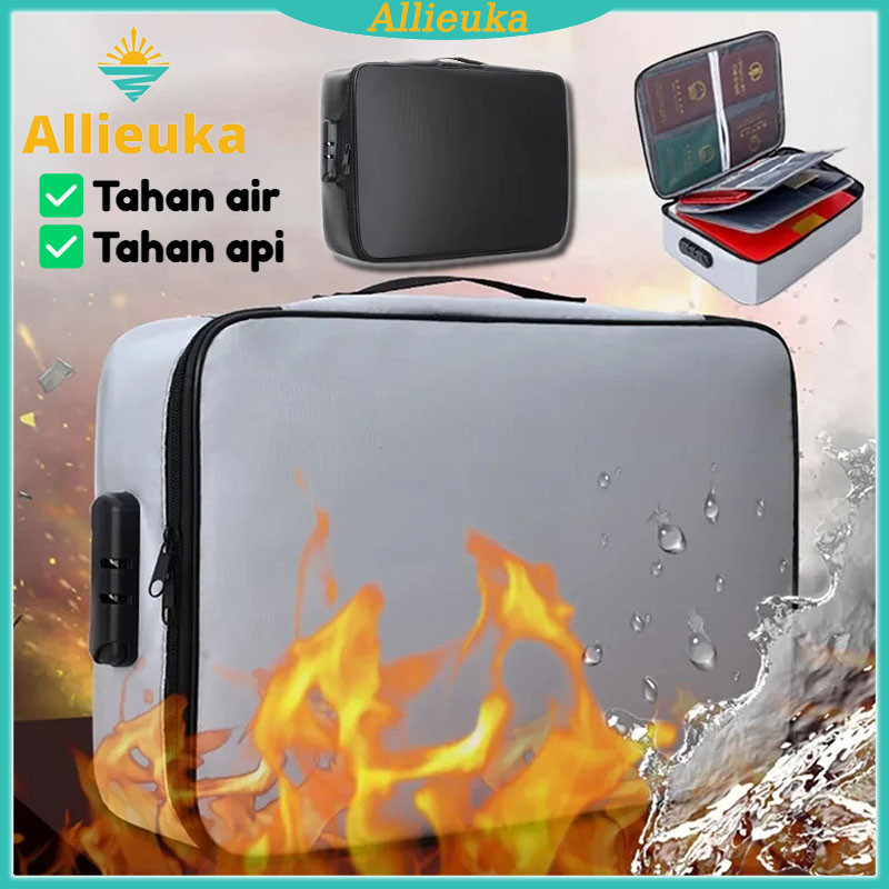 Tas Dokumen Tahan Api Dan Air /Tas Penyimpanan /Tas Penyimpan Dokumen /Menyimpan Dokumen & Paspor / 
