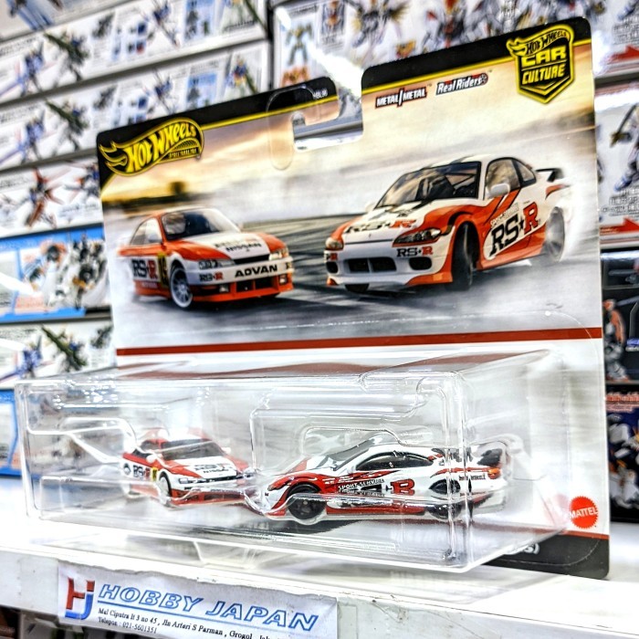 Hot Wheels Premium Nissan 240SX & Nissan Silvia