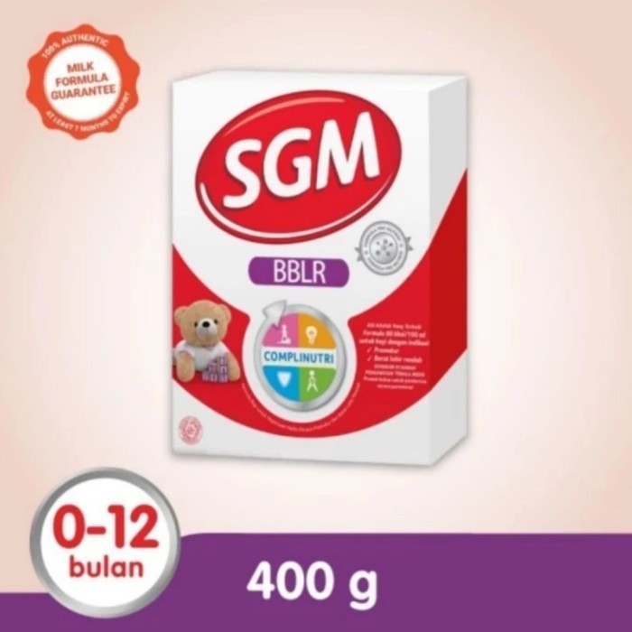 

SGM BBLR 400 GR | PENAMBAH BERAT BADAN DENGAN NUTRISI LENGKAP 0-12 BUL