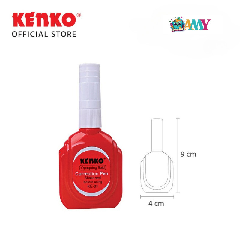 

(1BIJI)KENKO CORECTION TAPE KE 01 BOTOL AMY STASIONARY