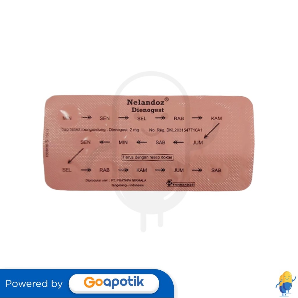 Nelandoz 2 Mg Blister 14 Tablet