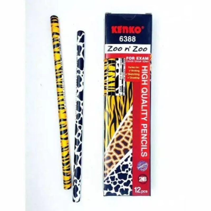 

Pensil 2B KENKO 6388 Zoo n Zoo