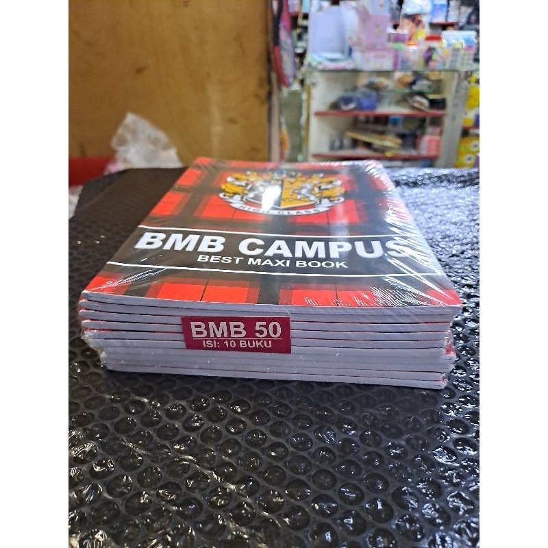 

JAMIN MURAH !!!Buku Tulis Panjang BMB Campus 50 Lembar(BISA LANGSUNG ORDER)