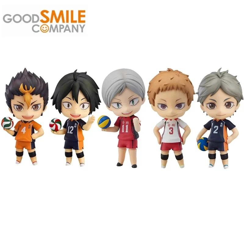Good Smile Original Nendoroid Haikyuu Yu Nishinoya Koushi Sugawara Yaku Morisuke Anime Action Figure