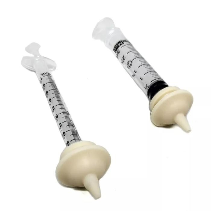 Dot Bayi Kucing Baru Lahir Nipple Botol Susu Hewan Nipple Kucing Spuit