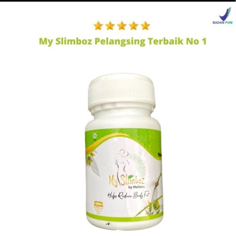 my slimboz by mellano jamu diet pelangsing badan asli original (BPOM)