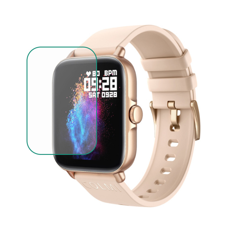 5pc Smartwatch Soft TPU Protective Film For Colmi P28 Plus/P8 Mix 1.69 Inch Smart watch Touch Screen