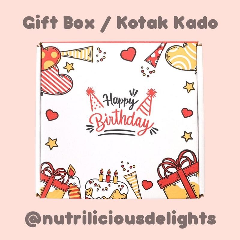 

Happy Birthday Gift Box Kotak Kado Hadiah Ulang Tahun