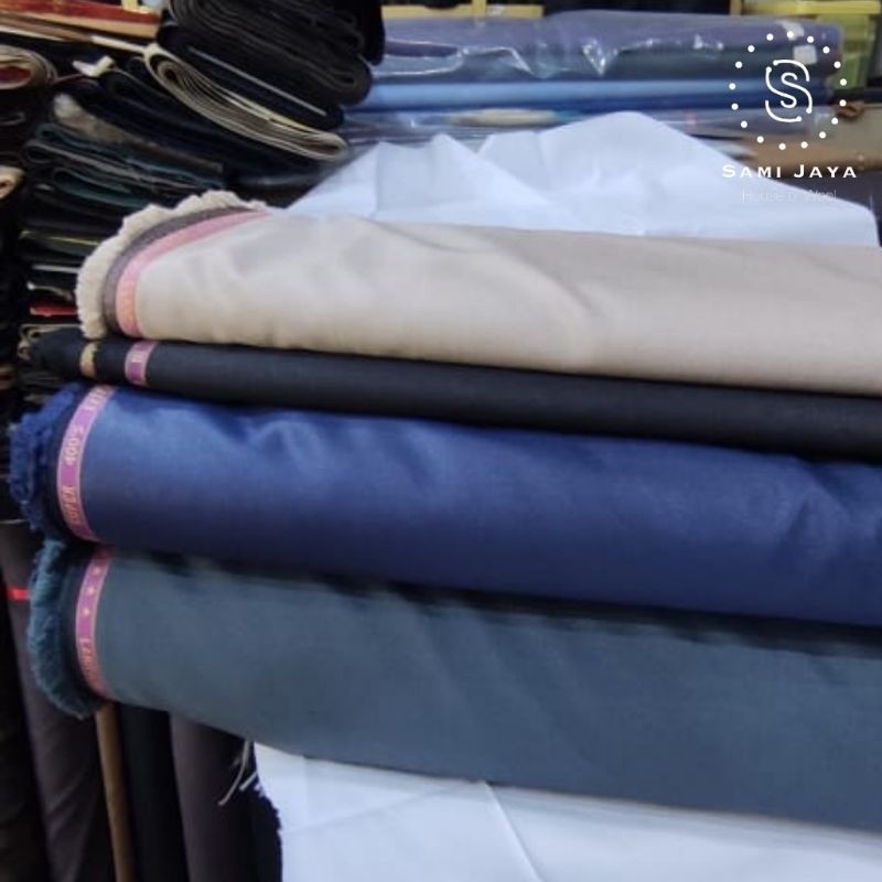 kain jas glossy kilat bahan kain jas wedding premium