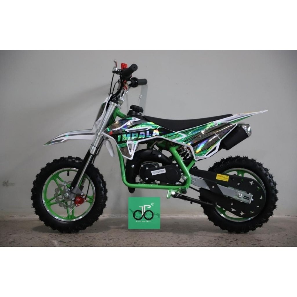 Medium Trail MiniMotor Trail 2tak 50cc Impala Dual Knalpot