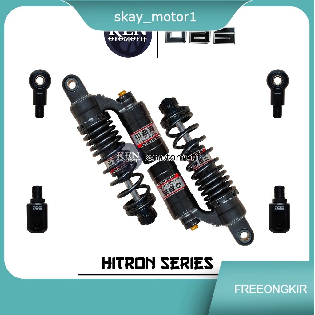 Shock Breaker DBS Hitron Series Aerox / Rx King Black Black