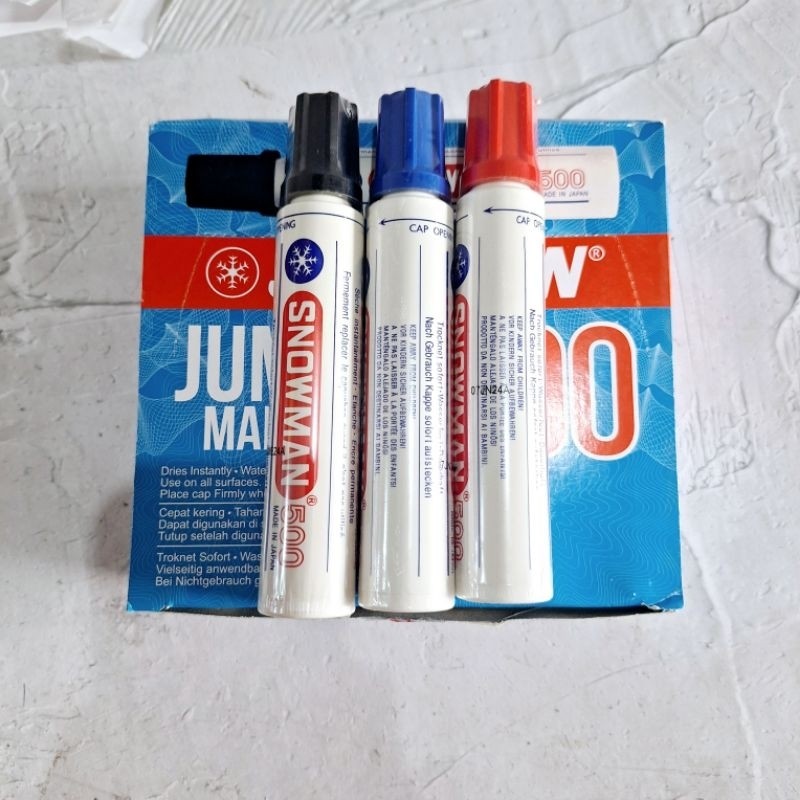 

Spidol Permanent Jumbo Snowman 500