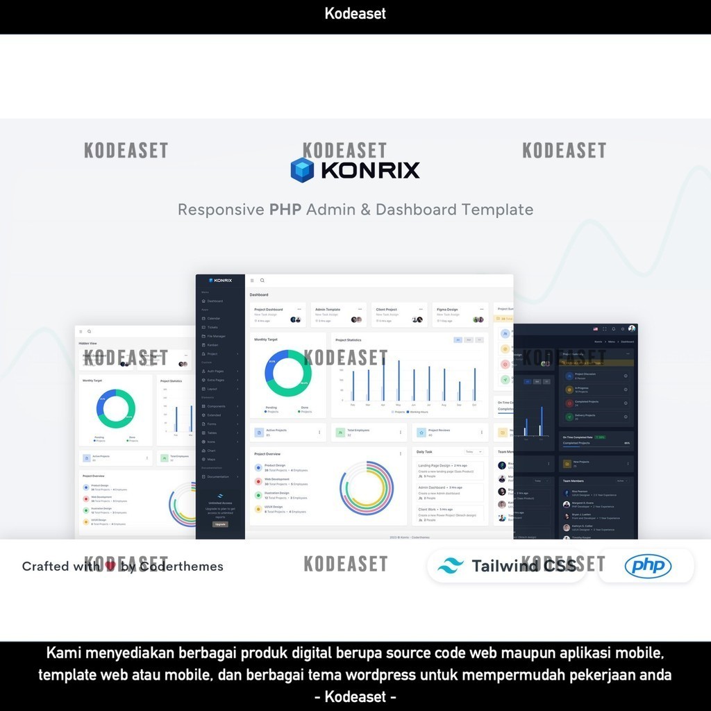 WEB TEMPLATE XORIC - DJANGO ADMIN & DASHBOARD TEMPLATE D2282 KODEASET