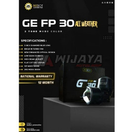 PROJECTOR FOGLAMP GE FP 30 ALL WEATHER BEEBOT 3INCH