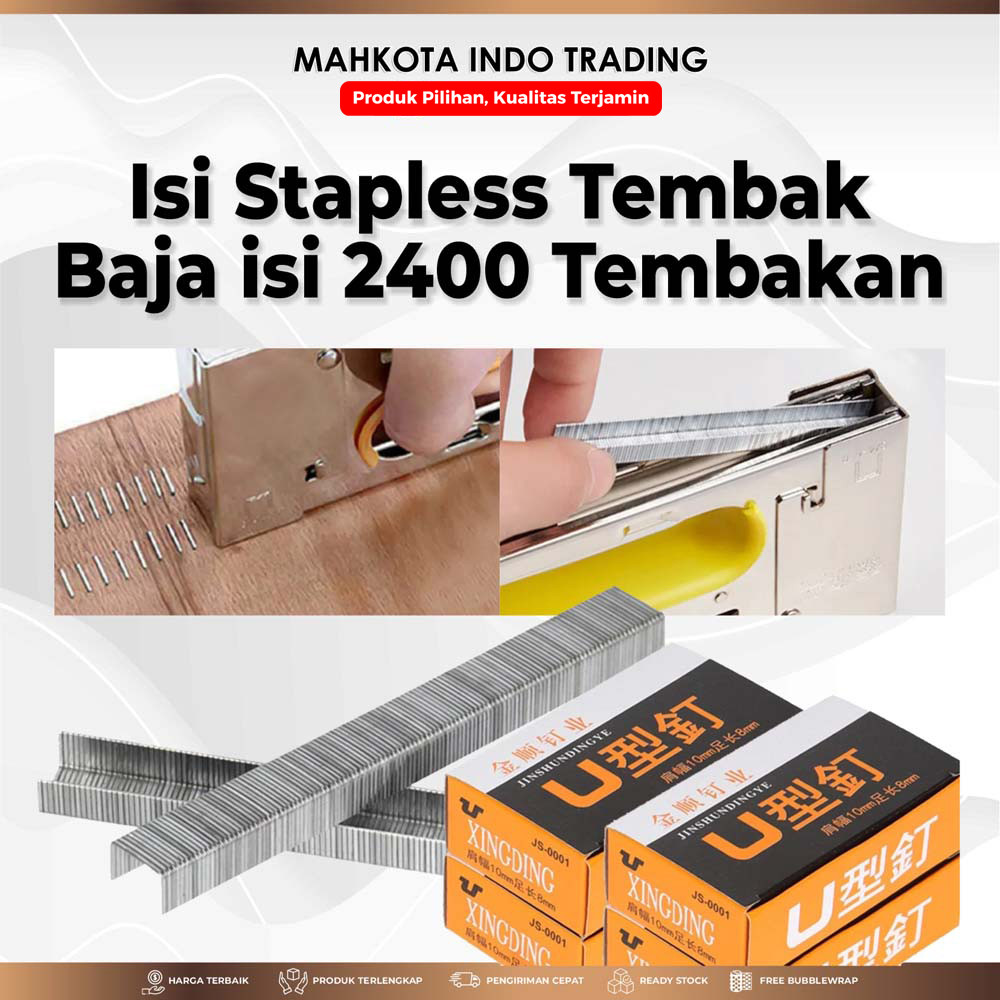 

Refill Isi Staples Tembak Gun tacker Murah