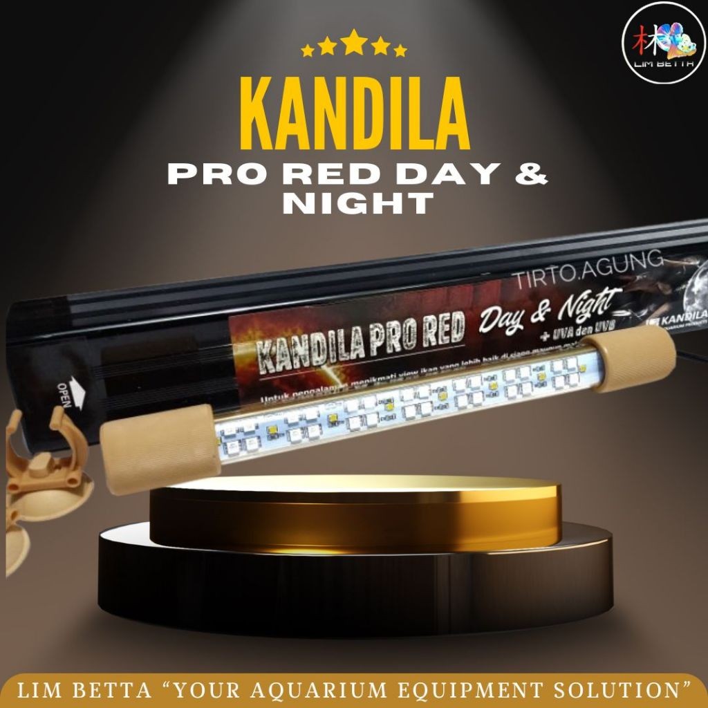 LAMPU KANDILA PRO RED DAY AND NIGHT PLUS UVA UVB / LAMPU KANDILA