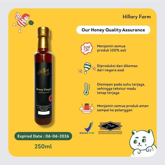 

Thai Honey Vinegar with Passion Fruit Cuka Madu