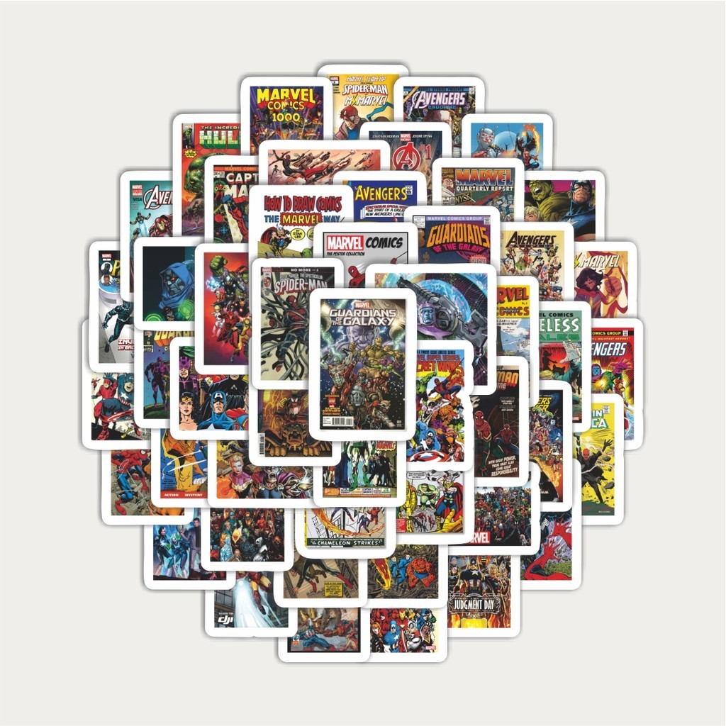 

Sticker Pack Stiker Komik Superhero | Sticker TUMBLR | Stiker LAPTOP KOPER HELM