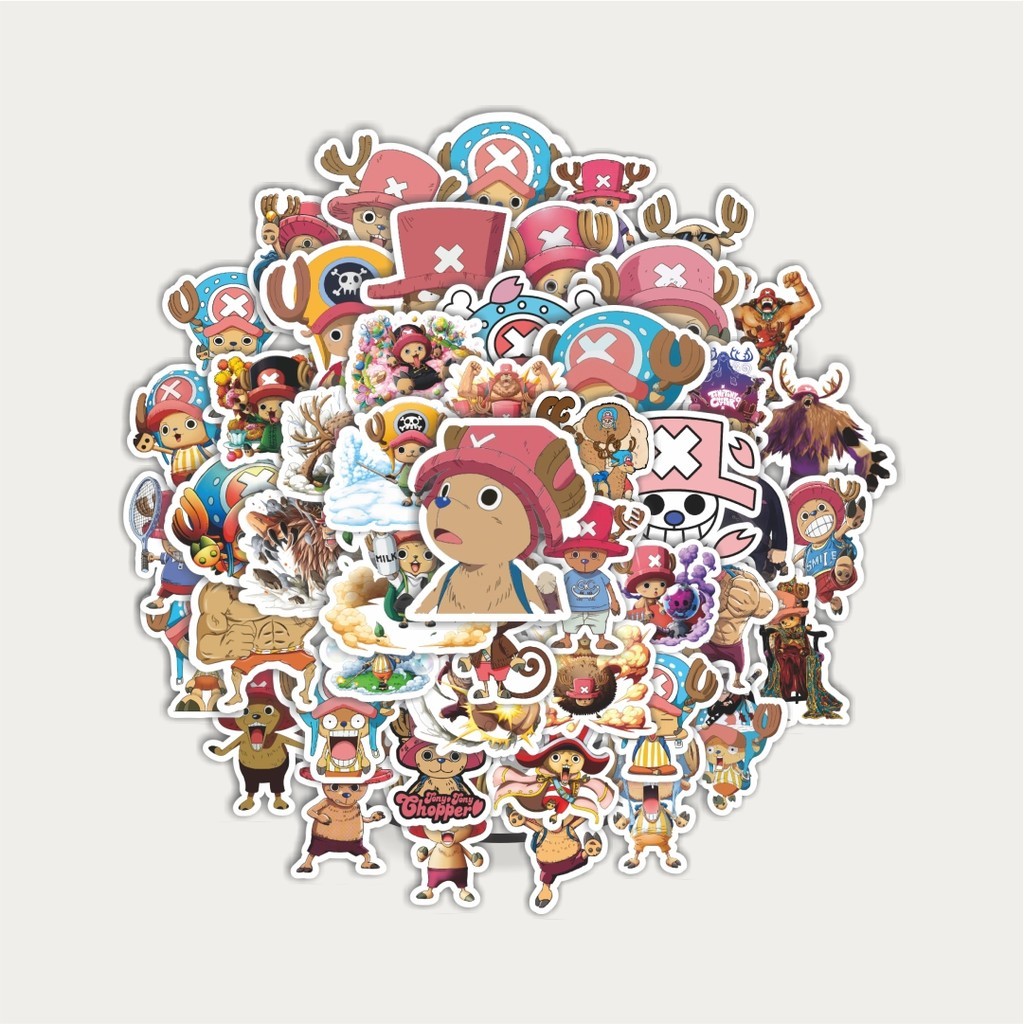 

Sticker Pack Stiker Anime Kartun Tony Tony Chopper One Piece | Sticker TUMBLR | Stiker LAPTOP KOPER HELM
