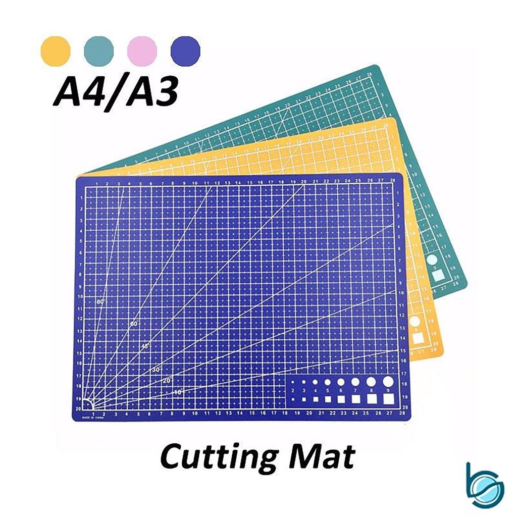

Alas Potong Ukuran A3/A4/Cutting Mat/Cutting Pad Board Alat DIY - Best Stationary