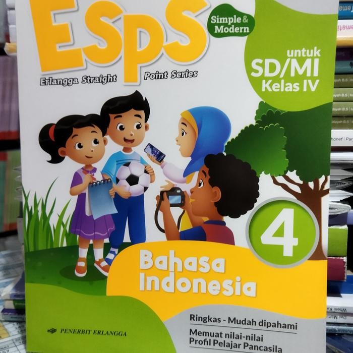 Buku esps Bahasa indonesia kelas 4 kurikulum merdeka