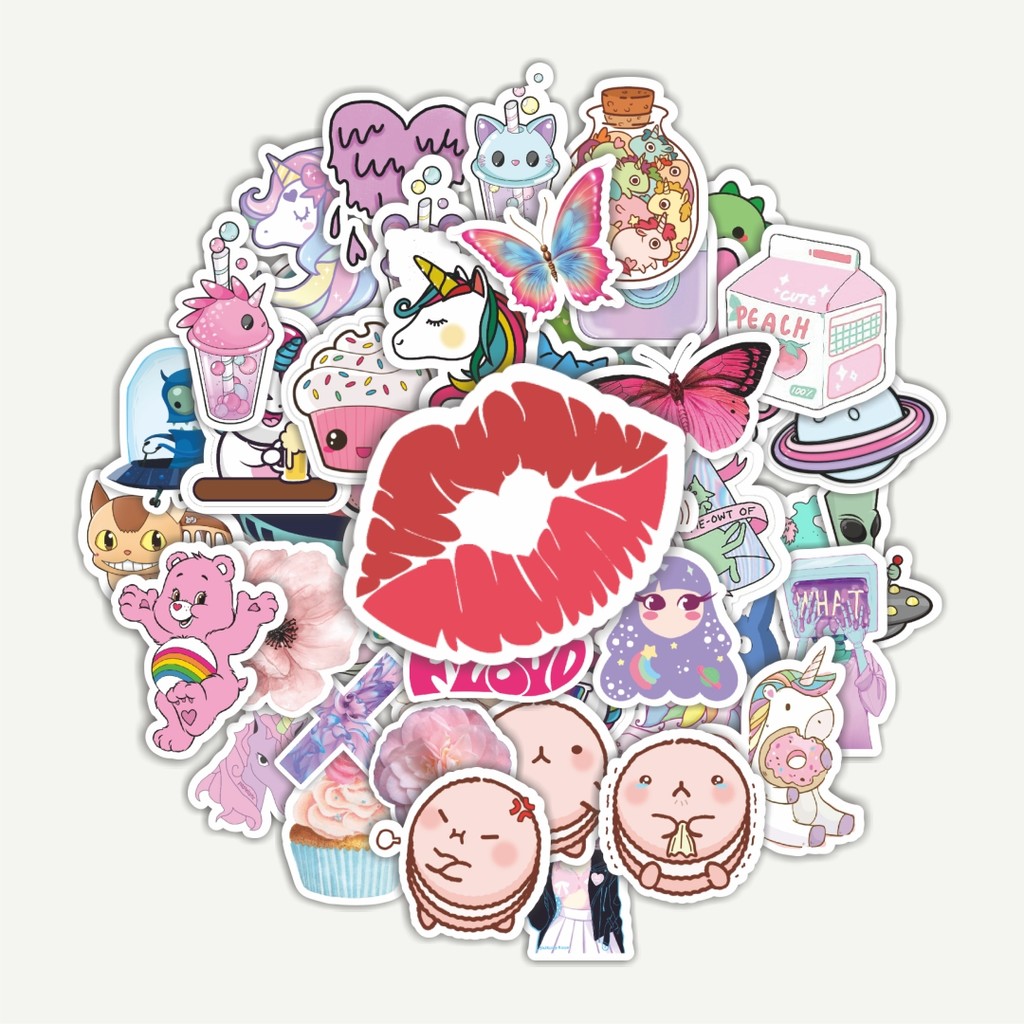 

Sticker Pack Stiker Pastel Art | Sticker TUMBLR | Stiker LAPTOP KOPER HELM
