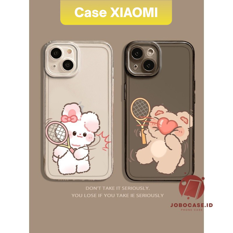 Case Redmi Couple Bear 02 Redmi 12 13C 9C 10A 9A 12C 9T 11A 10 9 10C 9C NFC Note