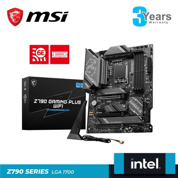 MSI Z790 GAMING PLUS WIFI | Motherboard Intel Z790 LGA 1700 DDR5 ATX