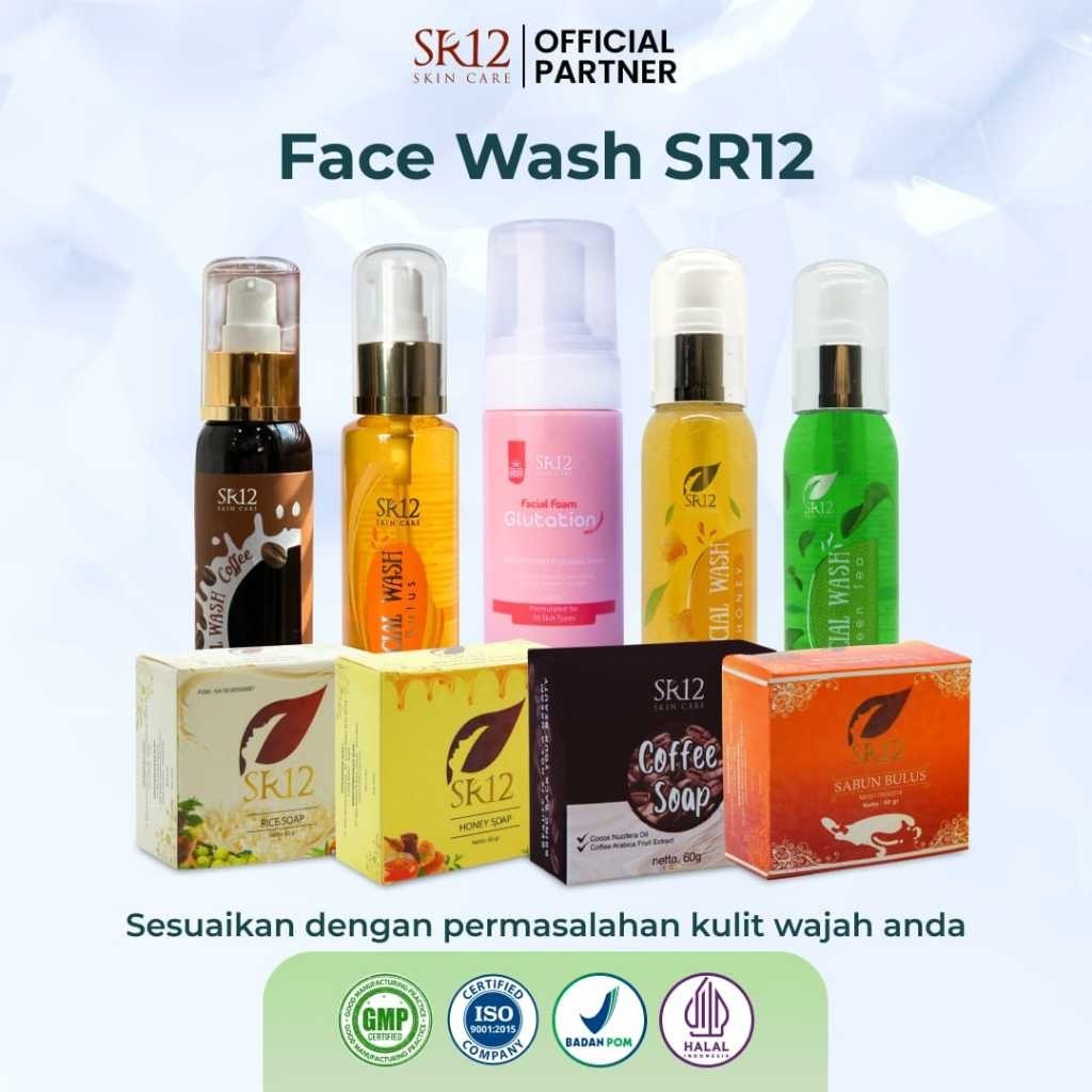 

ASLI 100% SR12 SABUN WAJAH ORIGINAL SABUN MUKA BPOM ATASI KULIT KERING KUSAM SENSITIF BERMINYAK FLEK HITAM