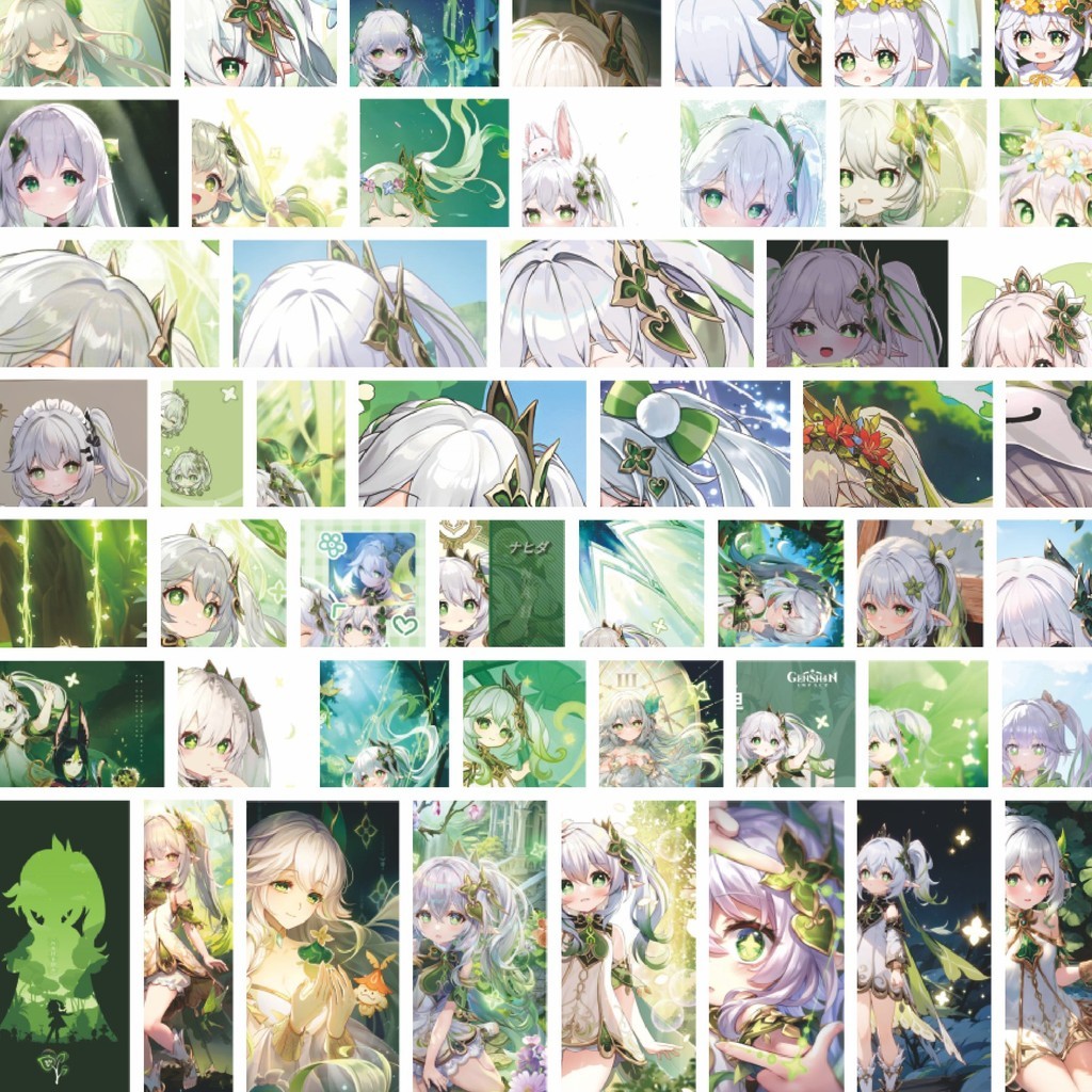 

Stiker Cutting Pack Stiker Anime Nahida Isi 100Pcs Series Aesthetic Lucu Keren Untuk Koper Bahan Vynil