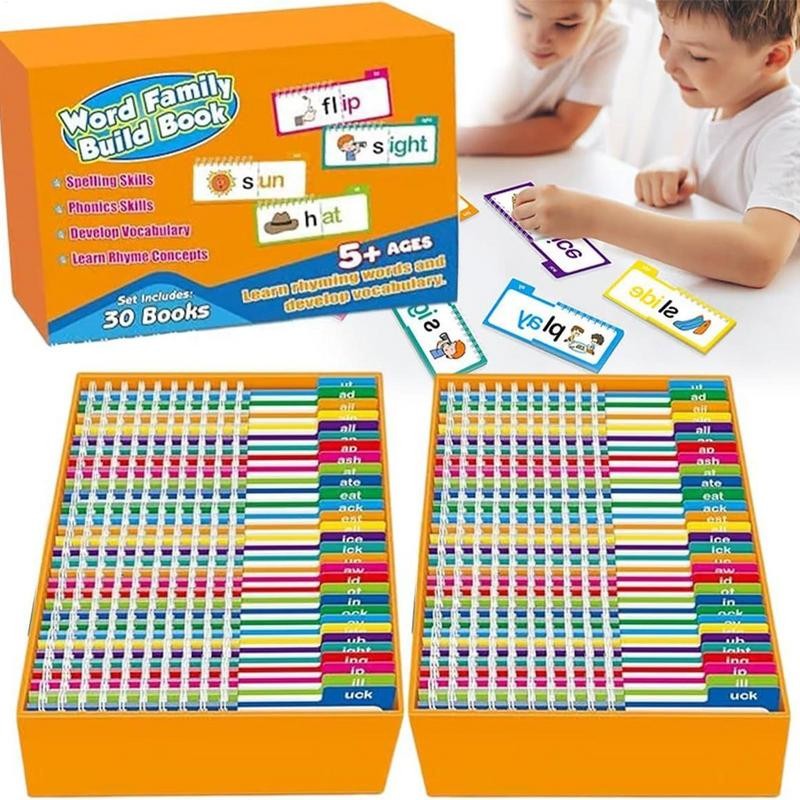 

NEW Reading Book 30 Read And Rhyme Build Books Word Family Build Books Flash Cards Vocabulary Cards Educational Reading