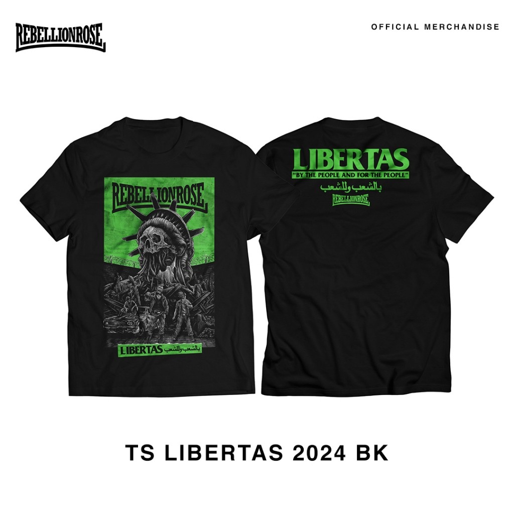 TS LIBERTAS 2024 - Kaos Rebellion Rose Original