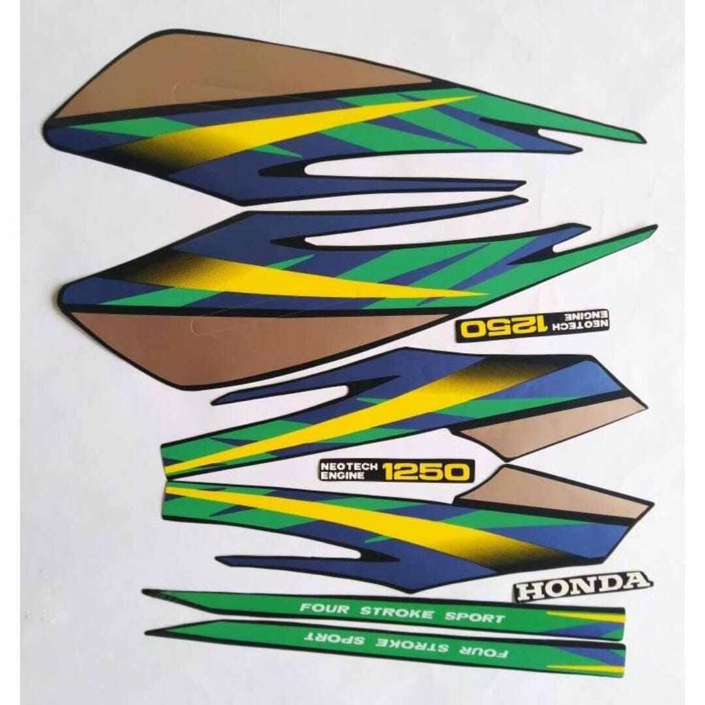 Striping Ori body Honda GL max 1997 Neotech Engine / stiker bawaan original bodi honda gl lama gl 97